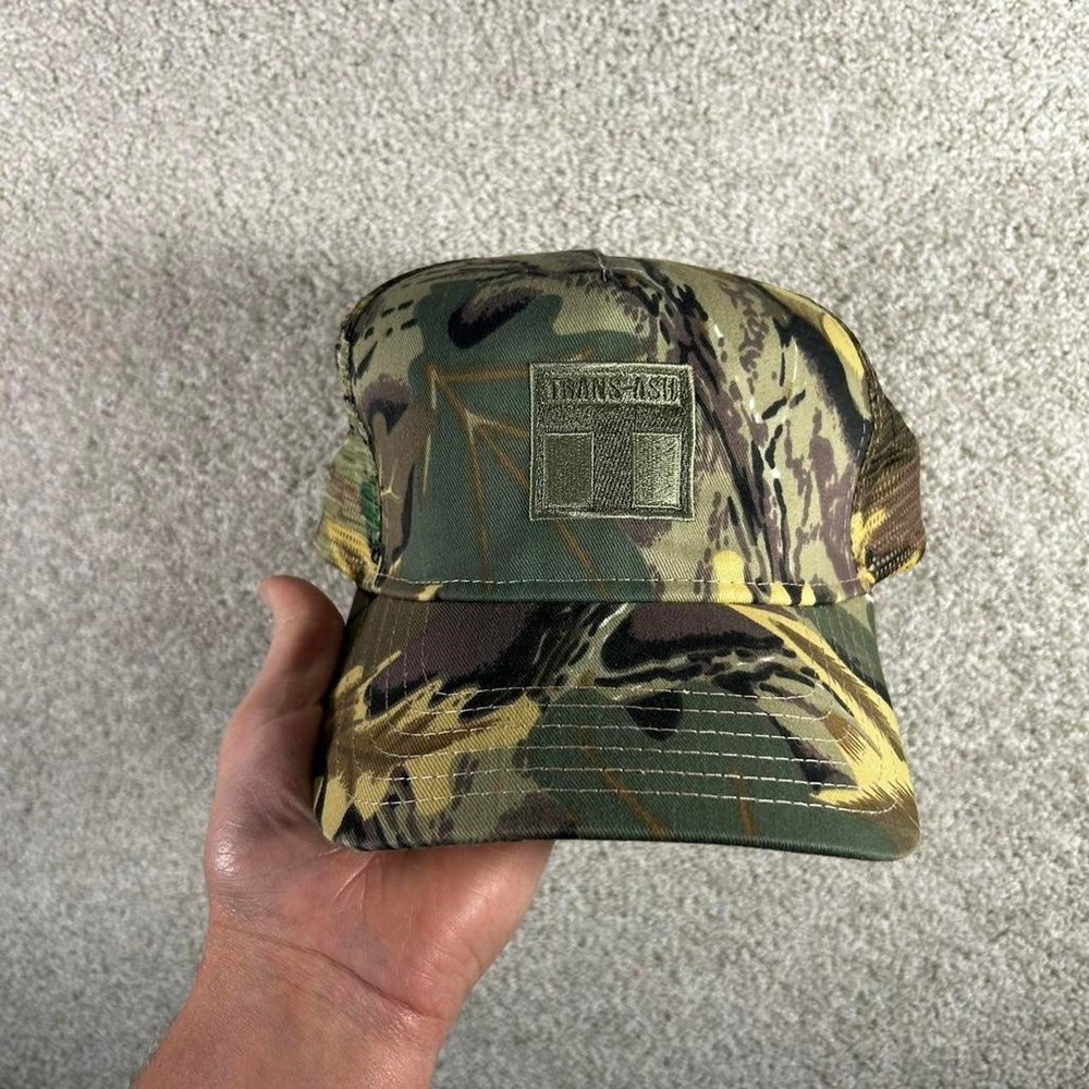 Vintage realtree hunting camo farming mesh trucker SnapBack hat cap